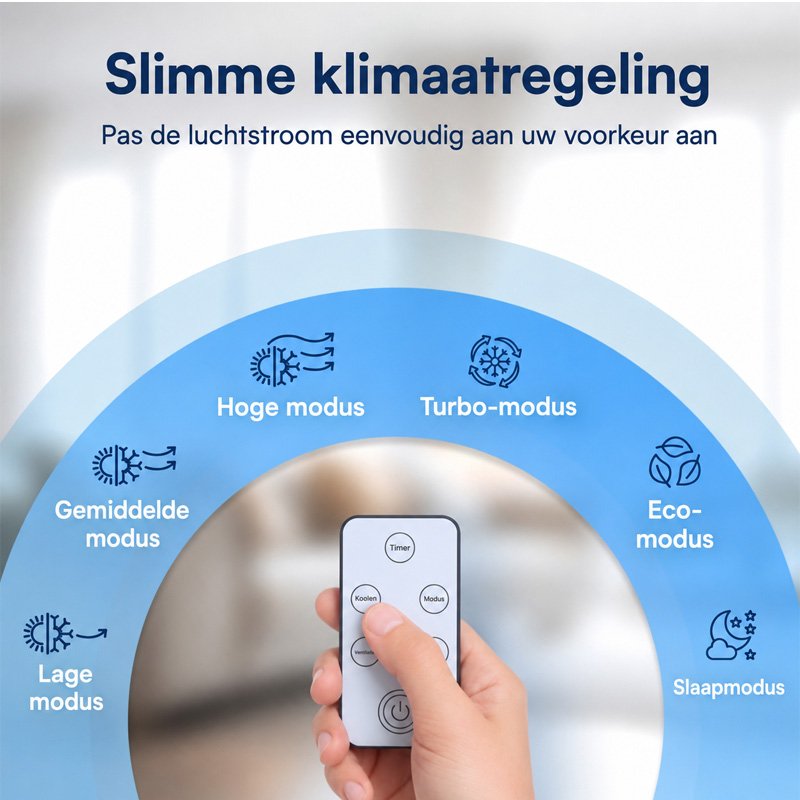 BlizzAir – koelstand in de woonkamer